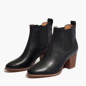 Madewell Black Ankle Boots